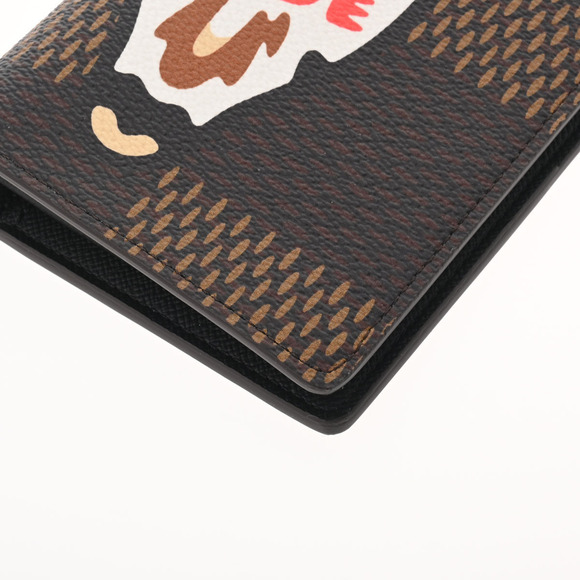 Louis Vuitton Damier Giant Portefeuille Wallet Brazza Brown Long - Picture 5 of 12